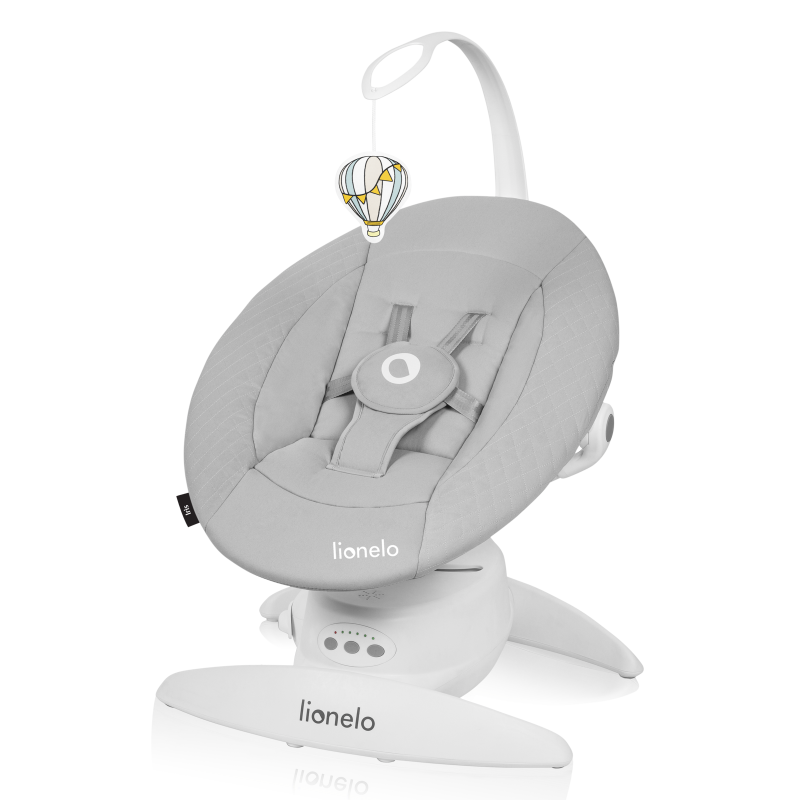 Lionelo Iris Grey Concrete - Крісло-гойдалка