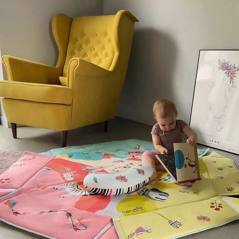 Lionelo Jenny Multicolor - Розвиваючий килимок
