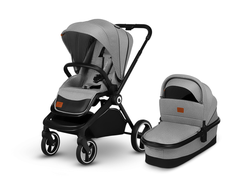 Lionelo Mika 2 в 1 Grey Stone - Багатофункціональна коляска