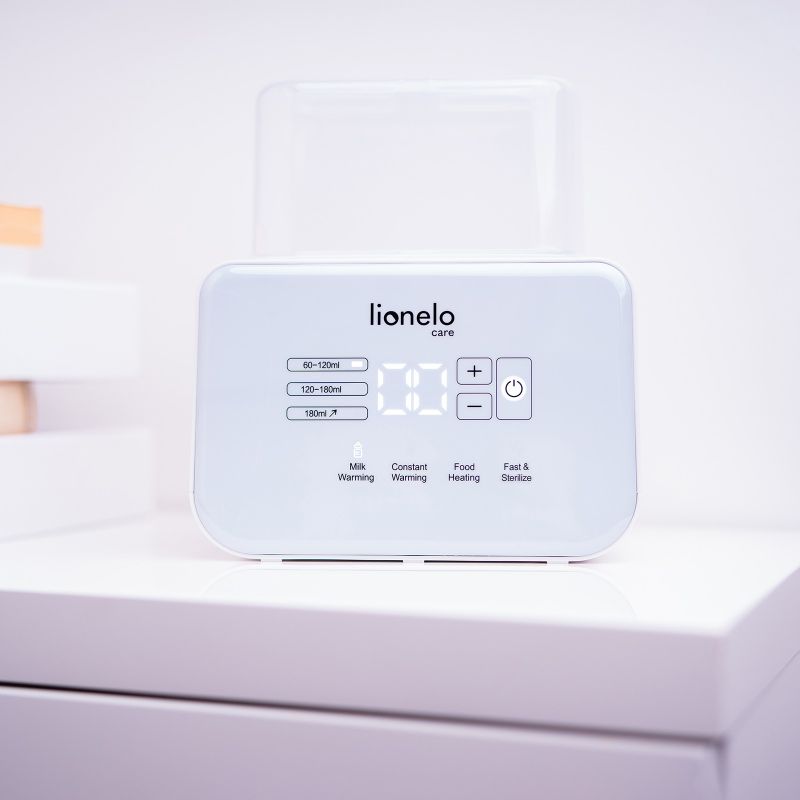 Lionelo Thermup Double White - Підігрівач пляшечок і стерилізатор