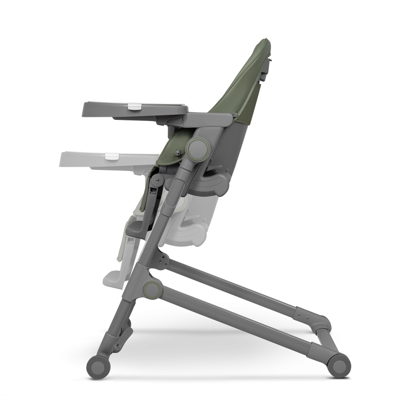 Lionelo Cora Plus Green Olive - Стільчик для годування з функцією лежака