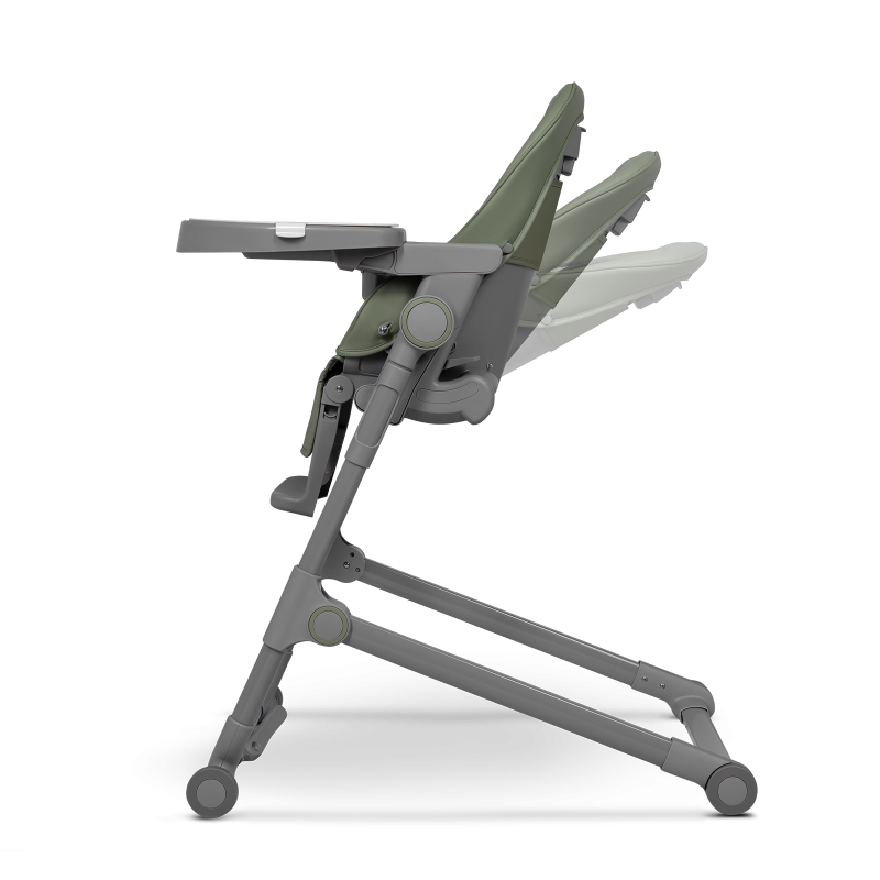 Lionelo Cora Plus Green Olive - Стільчик для годування з функцією лежака