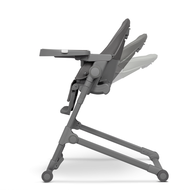 Lionelo Cora Plus Grey Stone - Стільчик для годування з функцією лежака