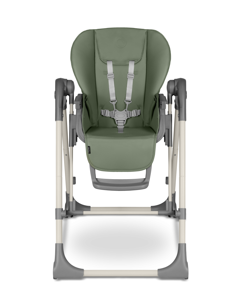 Lionelo Laurice Green Olive - Стільчик для годування з функцією гойдалки