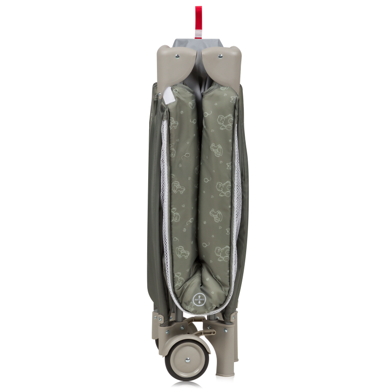 Lionelo Sven Plus Beige Olive - Дорожнє ліжечко