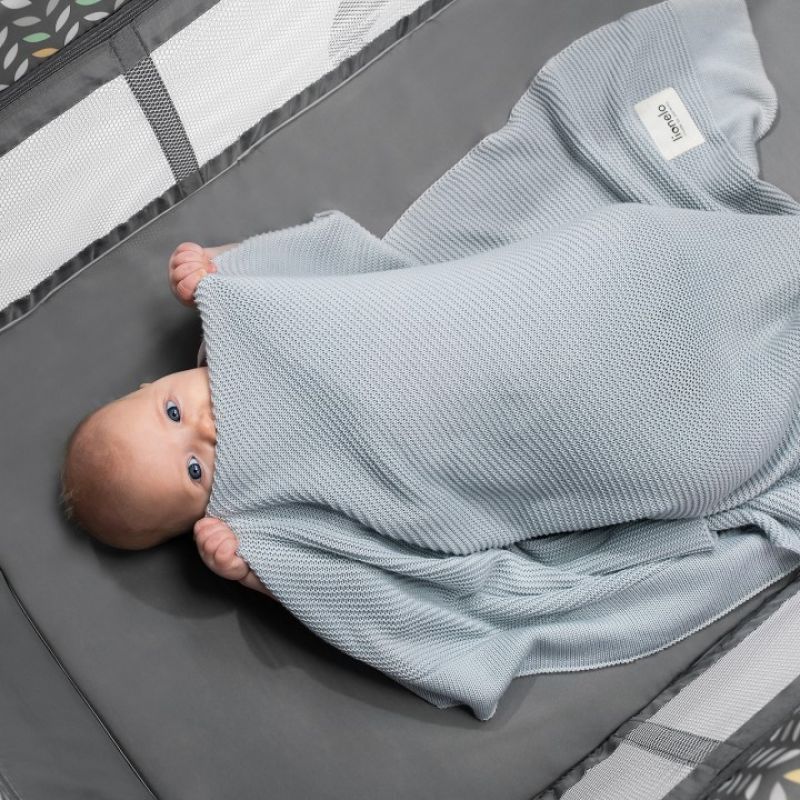 Lionelo Bamboo Blanket Blue - Бамбукова ковдра