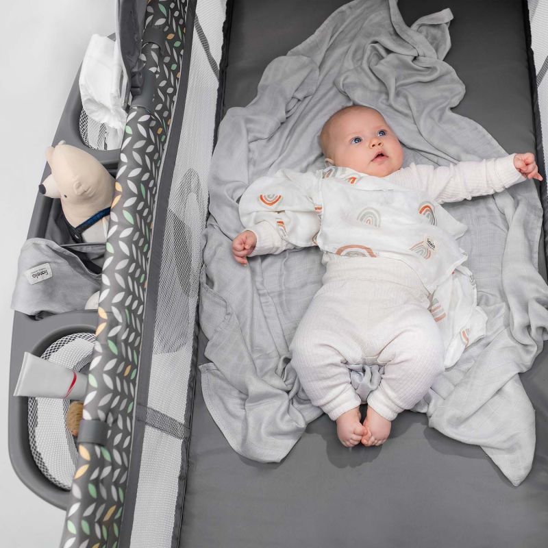 Lionelo Bamboo Swaddle Blue Denim - дитяча пелюшка