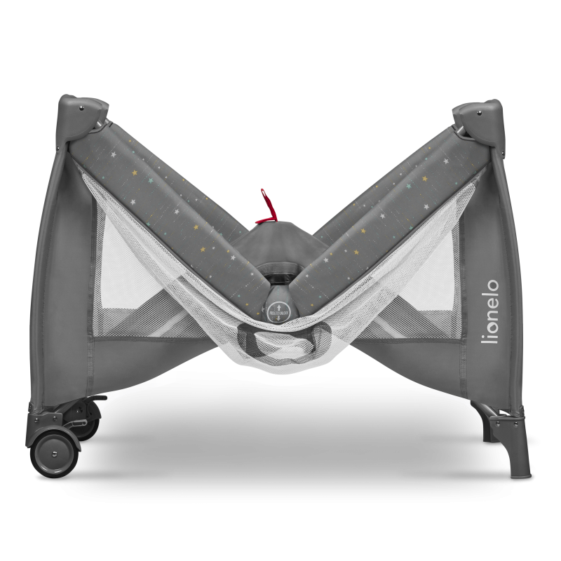 Lionelo Stefi Plus Grey Multicolor - Дитячий манеж