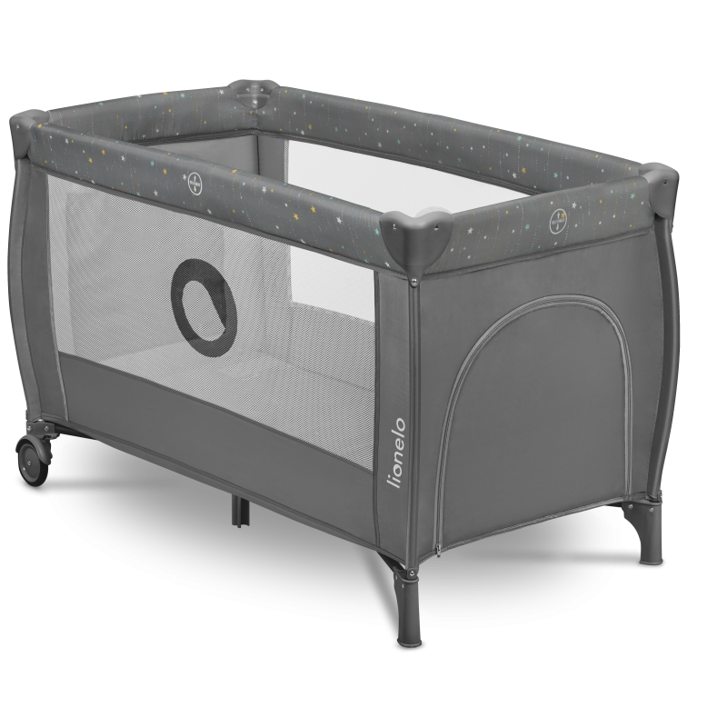 Lionelo Stefi Plus Grey Multicolor - Дитячий манеж