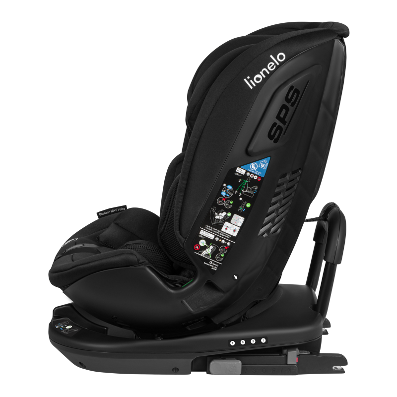 Lionelo Bastiaan RWF i-Size Black - Автокрісло