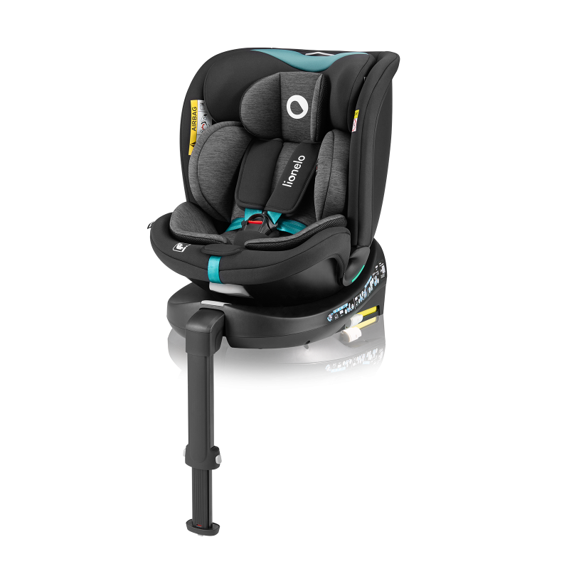 Lionelo Navy I-size Black Turquoise - Автокрісло