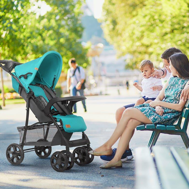 Lionelo Emma Plus Vivid Turquoise - Коляска прогулянкова