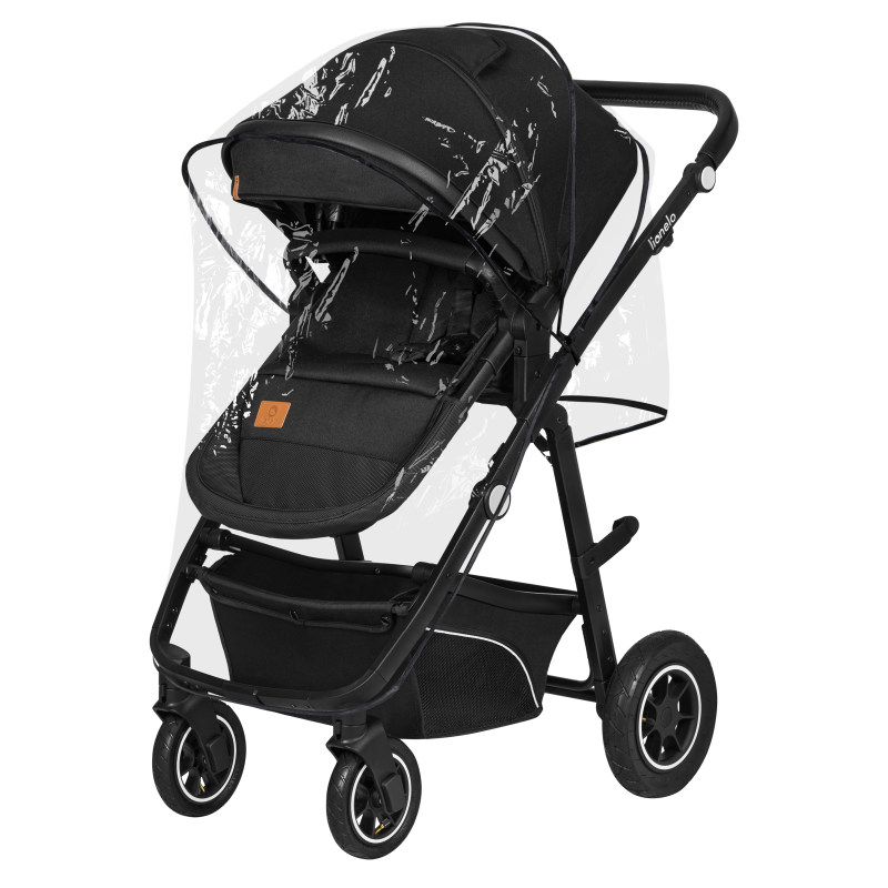 Lionelo Bianka 3 в 1 Black Onyx - Багатофункціональна коляска з сидінням