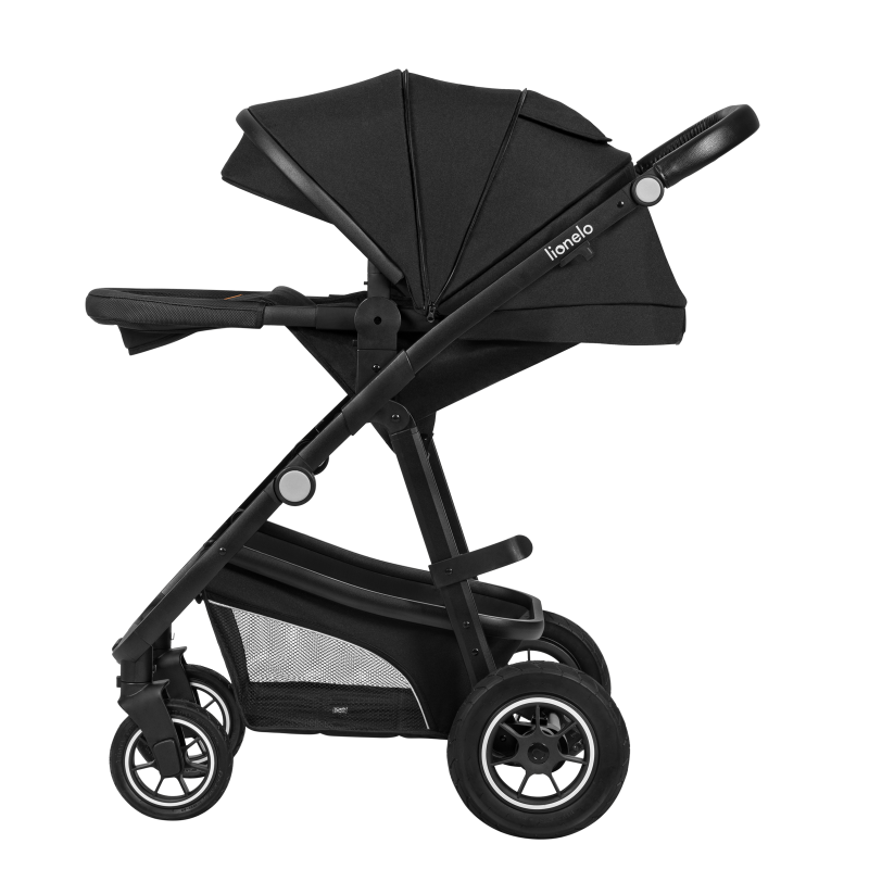 Lionelo Bianka 3 в 1 Black Onyx - Багатофункціональна коляска з сидінням