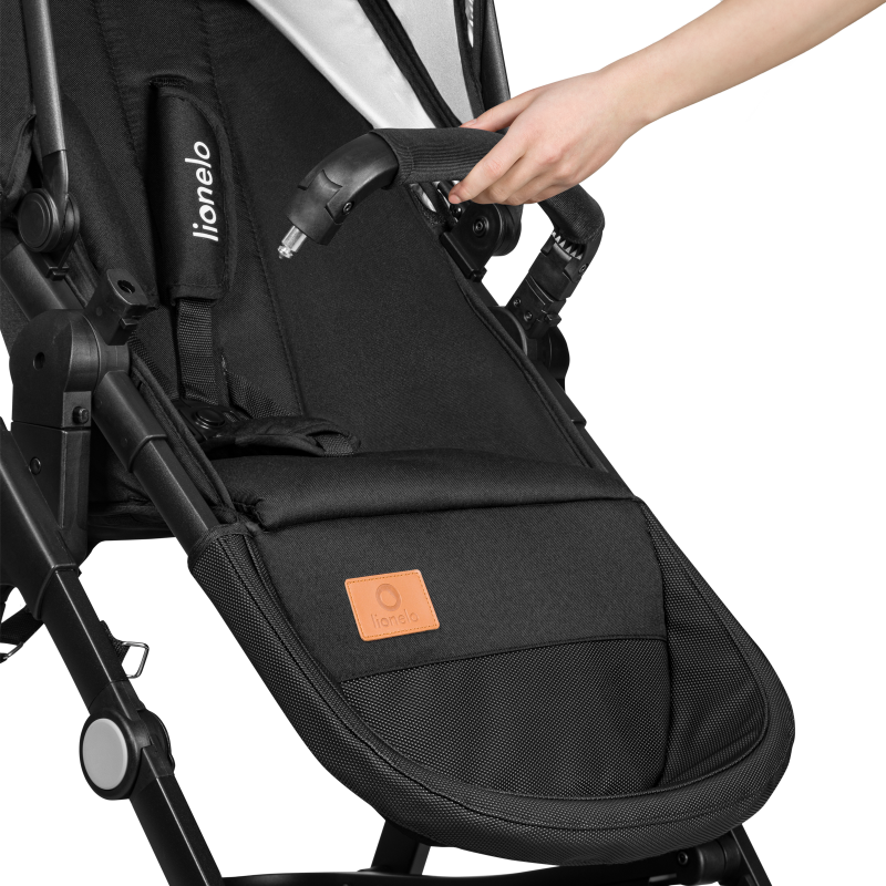 Lionelo Bianka 3 в 1 Black Onyx - Багатофункціональна коляска з сидінням