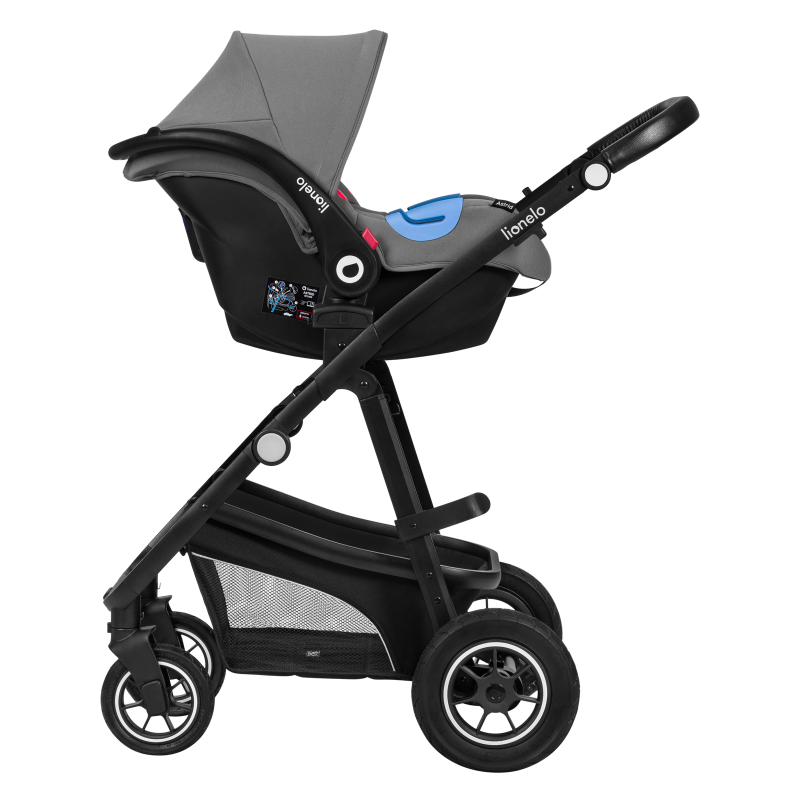 Lionelo Bianka 3 в 1 Grey Stone - Багатофункціональна коляска з сидінням
