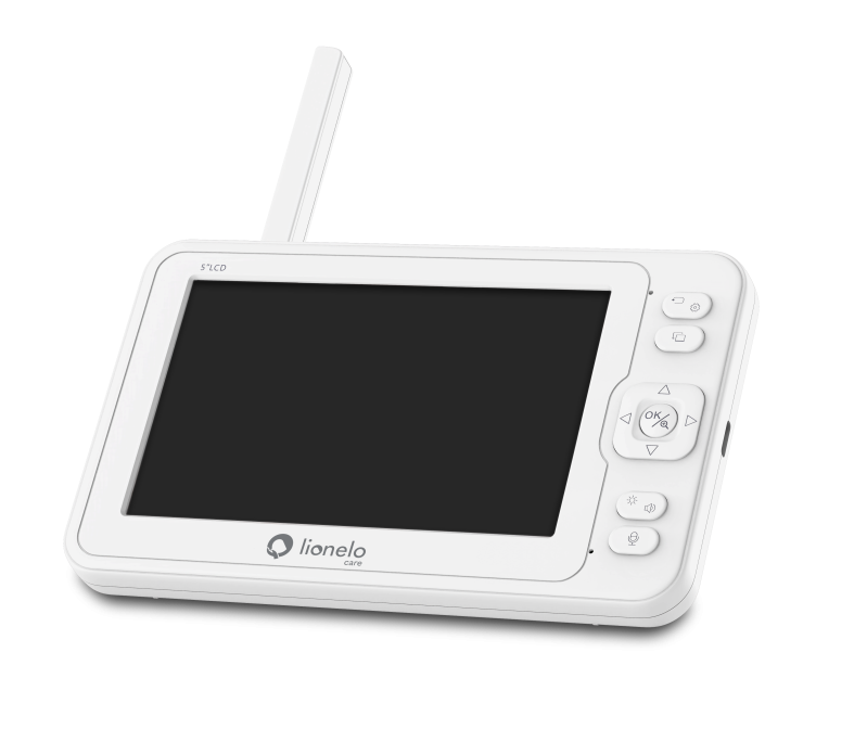 Lionelo Babyline 6.2 White - Відеоняня