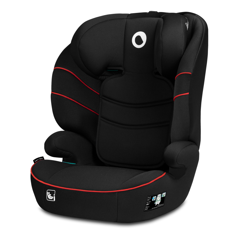Lionelo Lars i-Size Sporty Black Red - Автокрісло