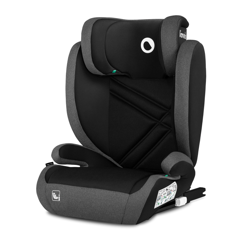 Lionelo Hugo i-Size Black Grey - Автокрісло