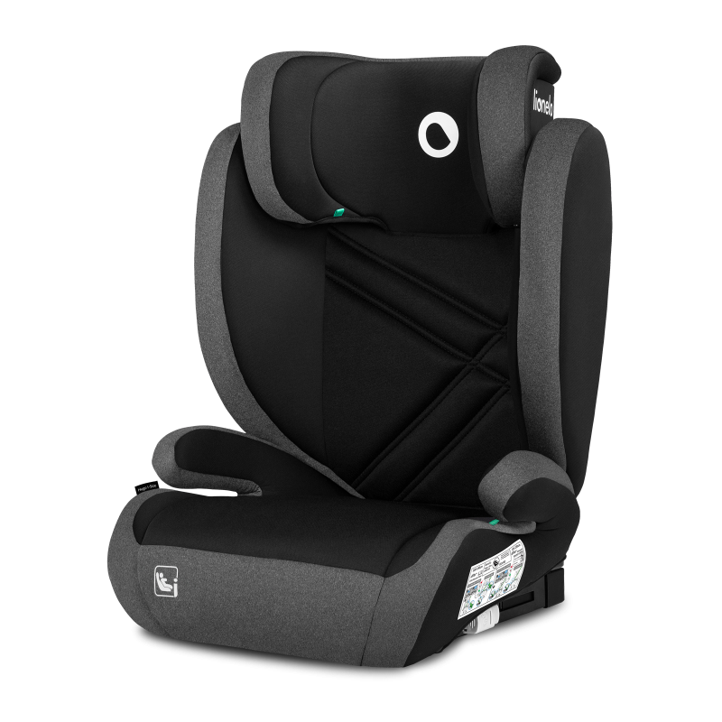 Lionelo Hugo i-Size Black Grey - Автокрісло