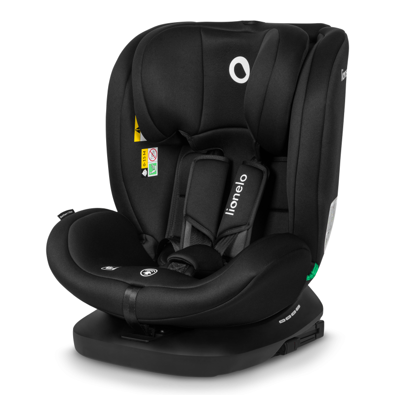 Lionelo Bastiaan i-Size Black Grey - Автокрісло