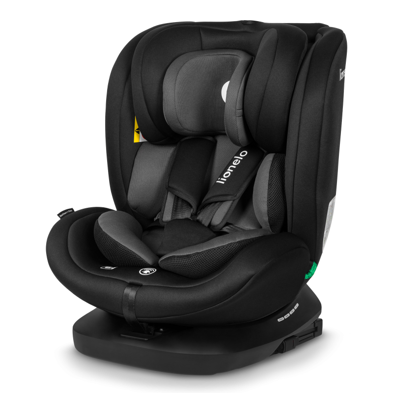 Lionelo Bastiaan i-Size Black Grey - Автокрісло