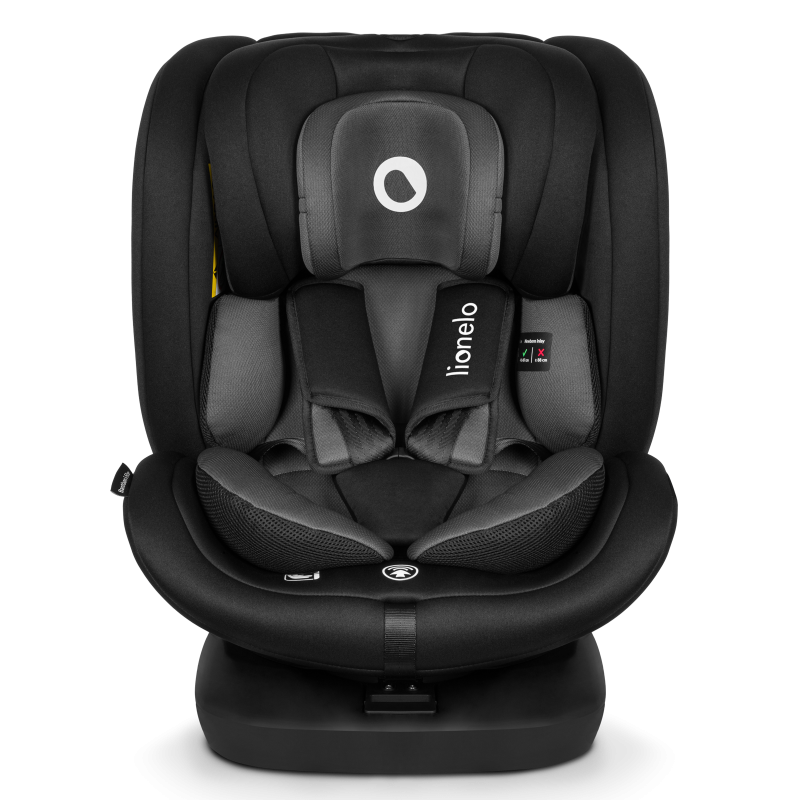 Lionelo Bastiaan i-Size Black Grey - Автокрісло