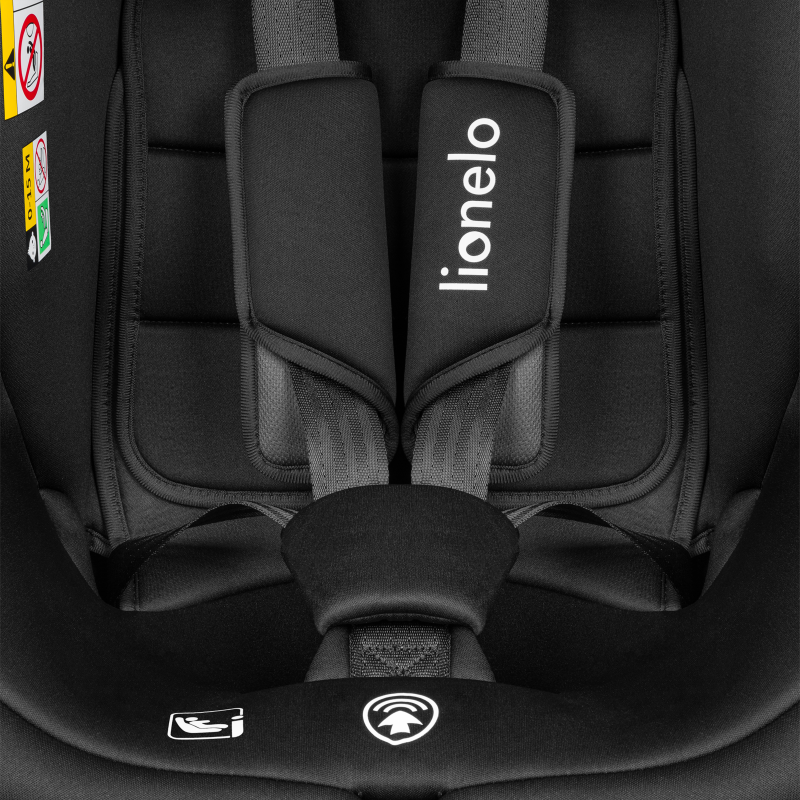 Lionelo Bastiaan i-Size Black Grey - Автокрісло