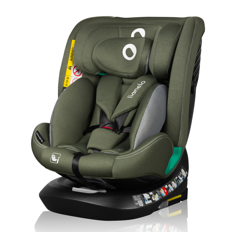 Lionelo Bastiaan One i-Size Green Olive - Автокрісло
