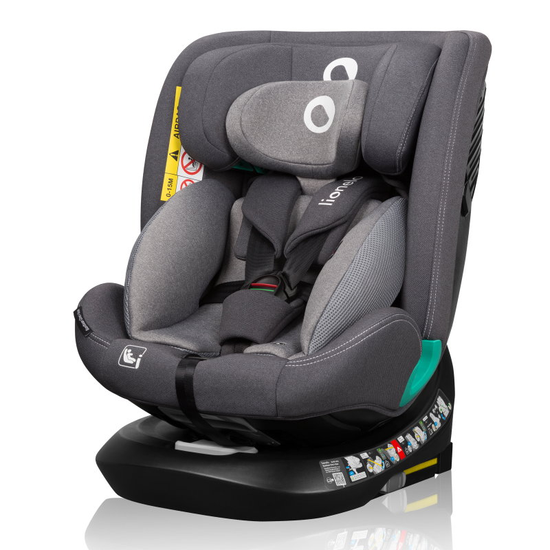 Lionelo Bastiaan One i-Size Grey Stone - Автокрісло