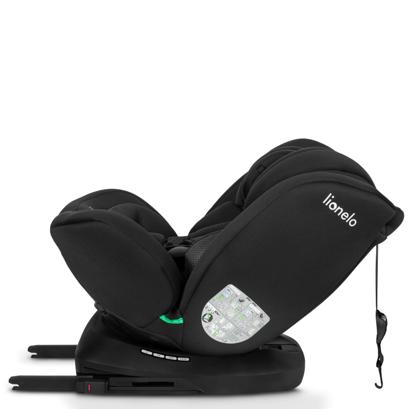 Lionelo Bastiaan i-Size Black Carbon - Автокрісло