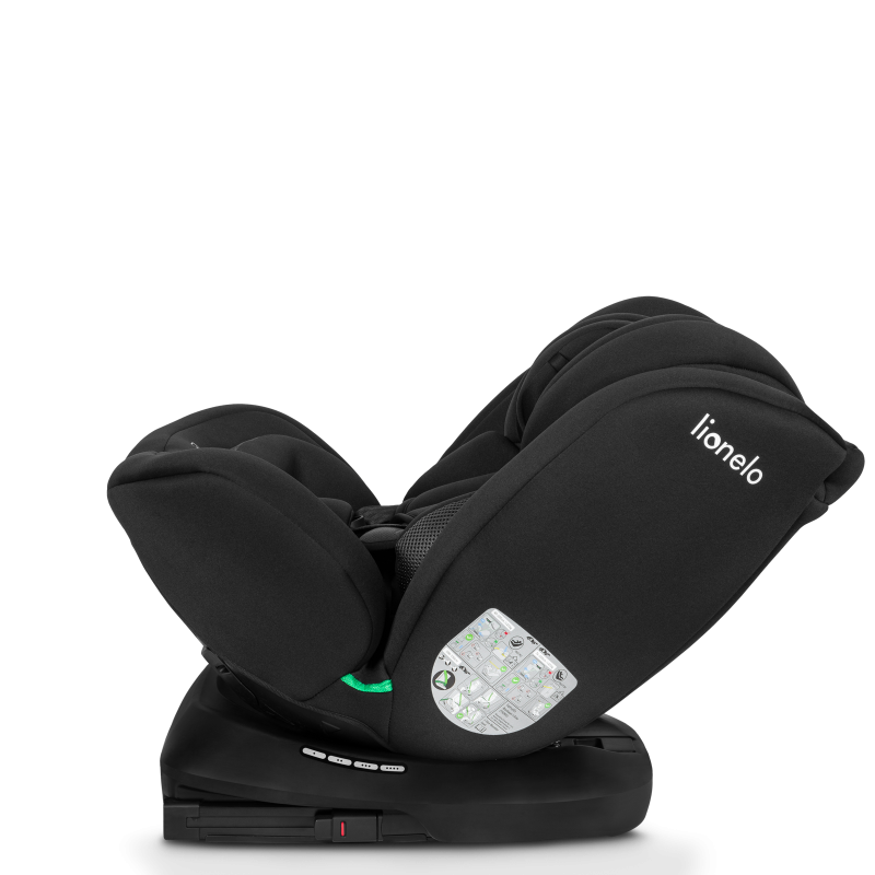 Lionelo Bastiaan i-Size Black Carbon - Автокрісло