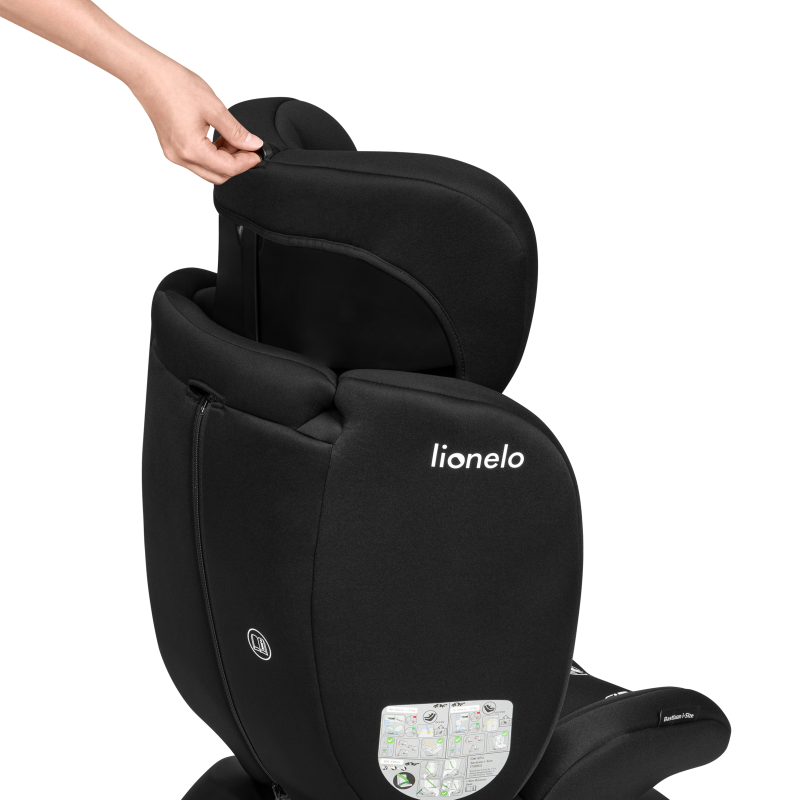Lionelo Bastiaan i-Size Black Carbon - Автокрісло