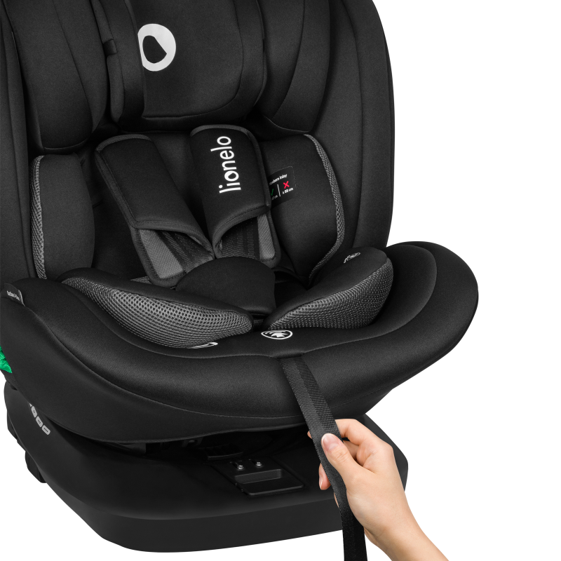 Lionelo Bastiaan i-Size Black Carbon - Автокрісло