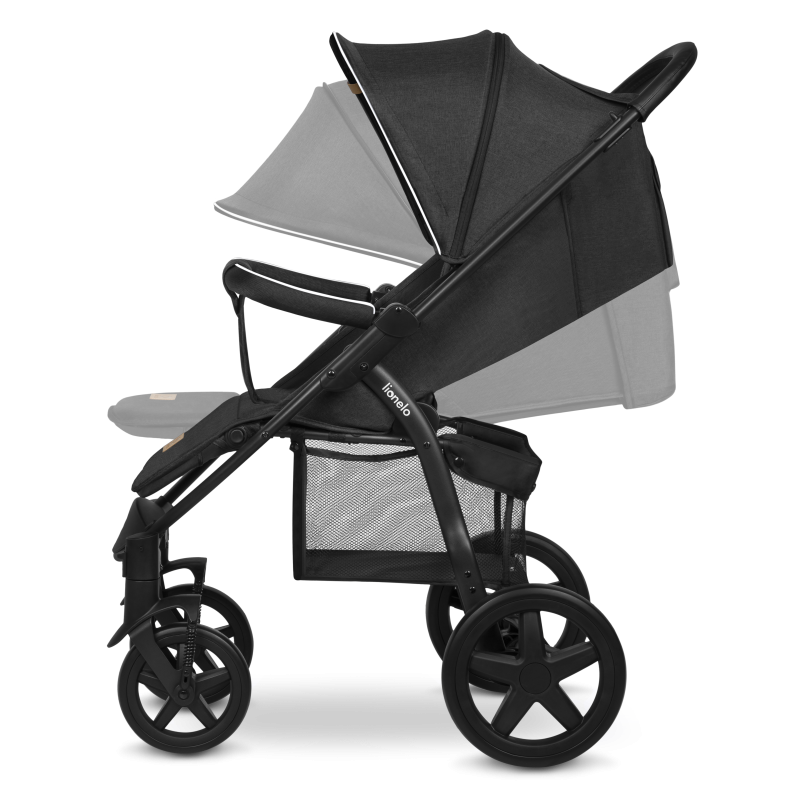 Lionelo Annet Plus Black Carbon - Коляска прогулянкова