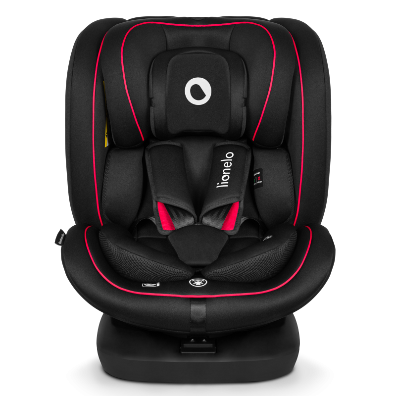Lionelo Bastiaan i-Size Black Red - Автокрісло