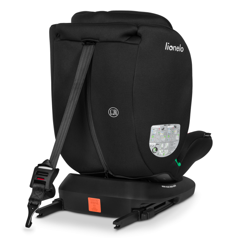 Lionelo Bastiaan i-Size Black Red - Автокрісло