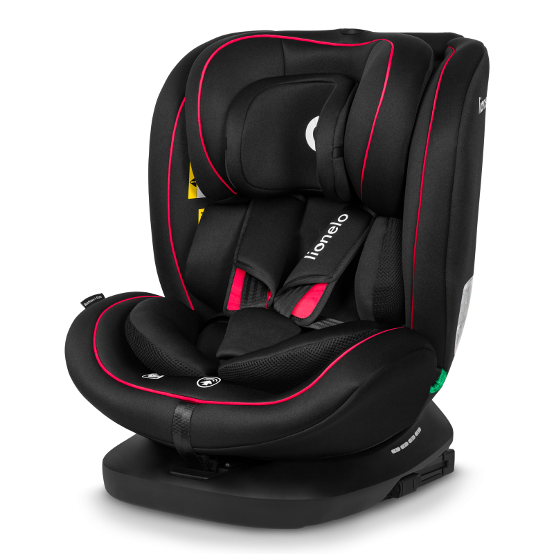 Lionelo Bastiaan i-Size Black Red - Автокрісло
