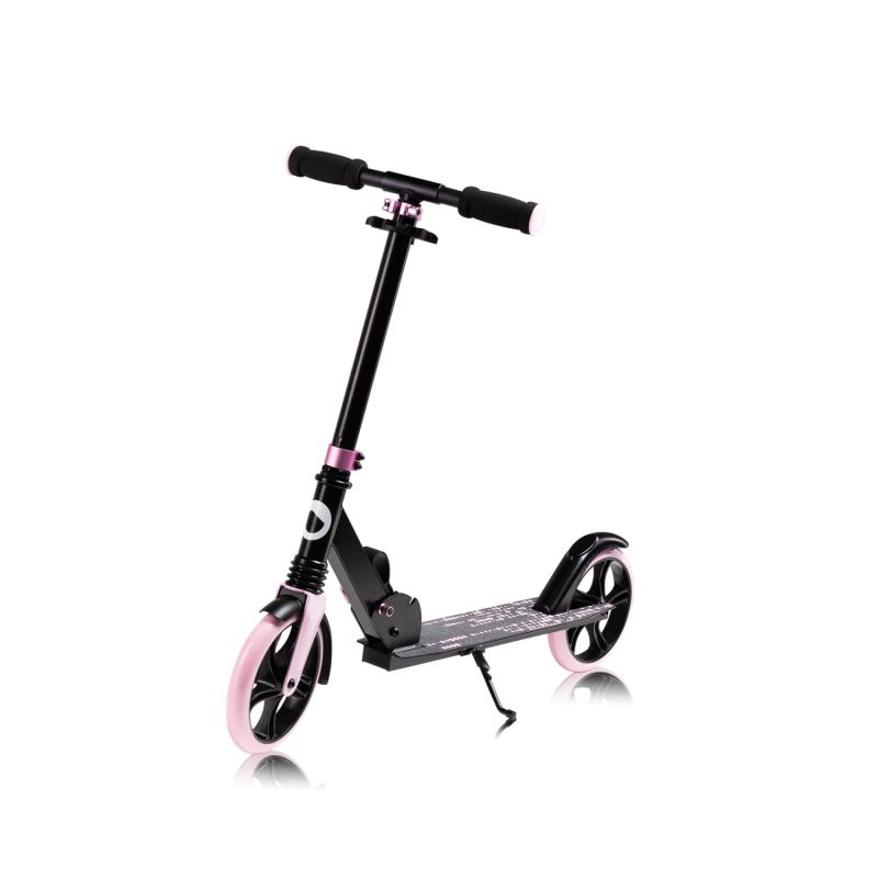Lionelo Luca Black Carbon Pink - Самокат
