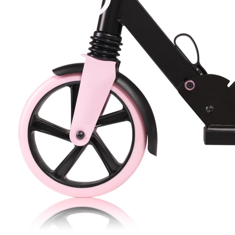 Lionelo Luca Black Carbon Pink - Самокат