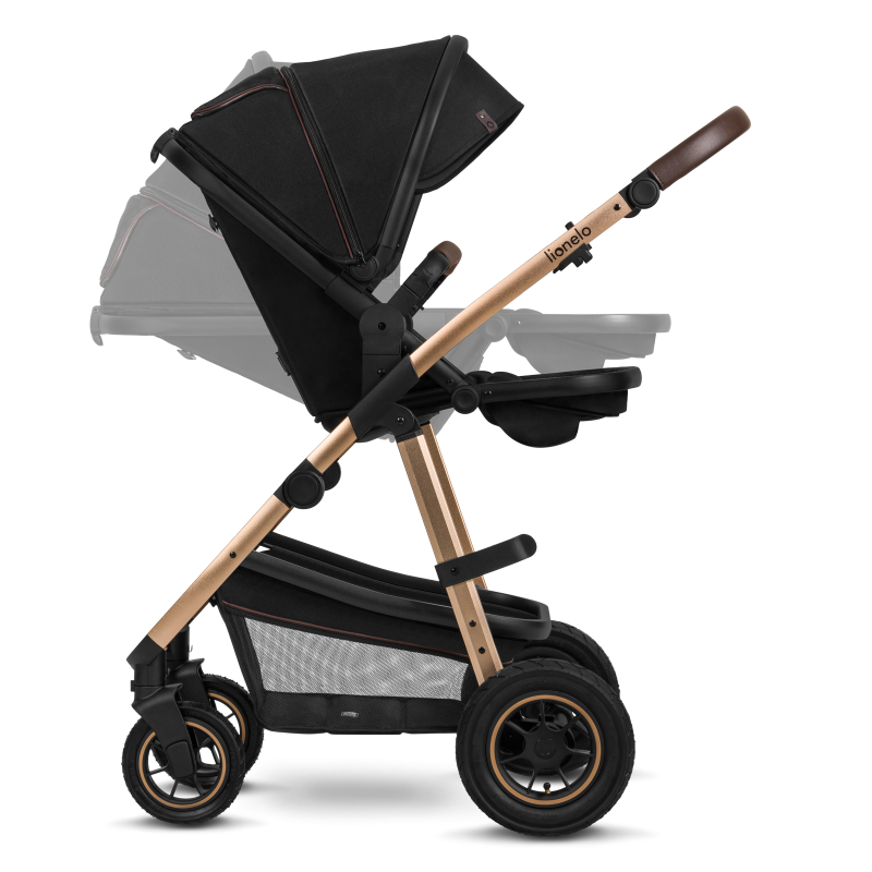 Lionelo Amber 3 в 1 Black Onyx - Багатофункціональна коляска