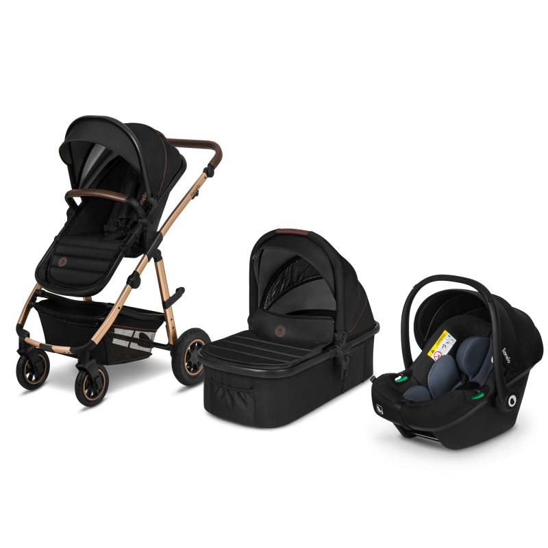 Lionelo Amber 3 в 1 Black Onyx - Багатофункціональна коляска