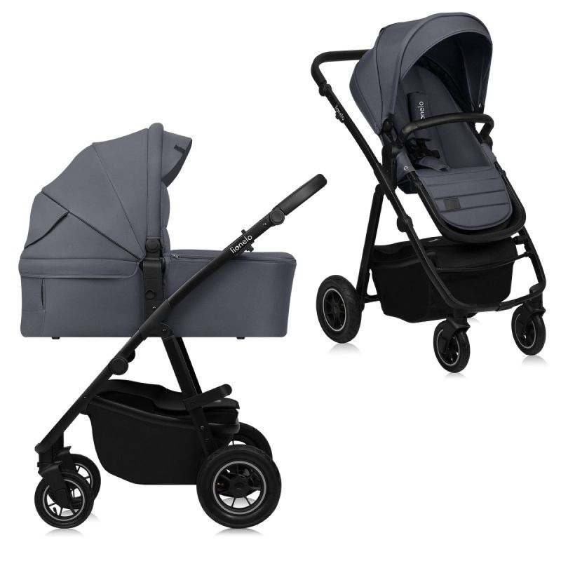 Lionelo Amber Plus 2 в 1 Grey Graphite - Багатофункціональна коляска