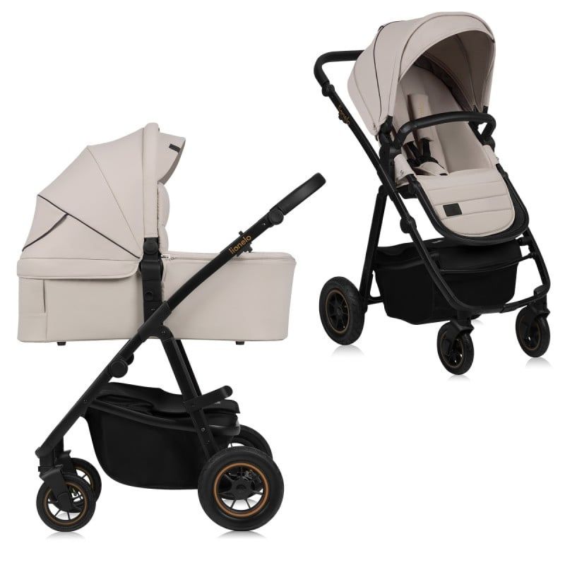 Lionelo Amber Plus 2 в 1 Beige Sand - Багатофункціональна коляска