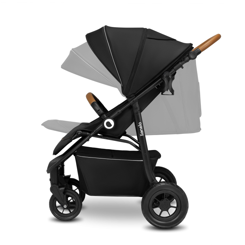 Lionelo Natt Black Onyx - Коляска прогулянкова