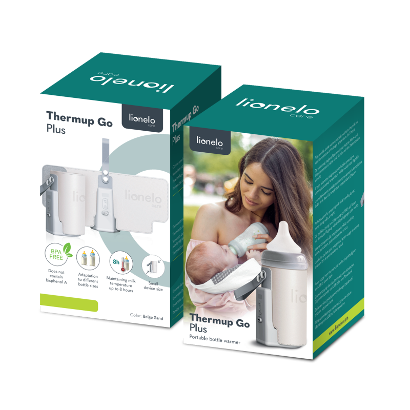 Lionelo Thermup Go Plus Beige Sand - Підігрівник для пляшечок