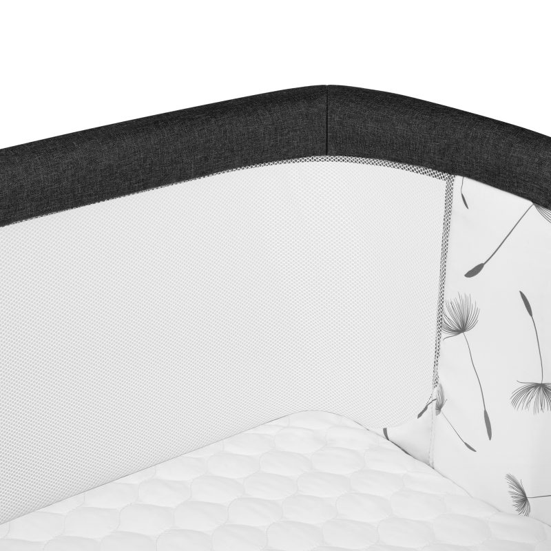 Lionelo Aurora Grey Graphite - Ліжко 3 в 1