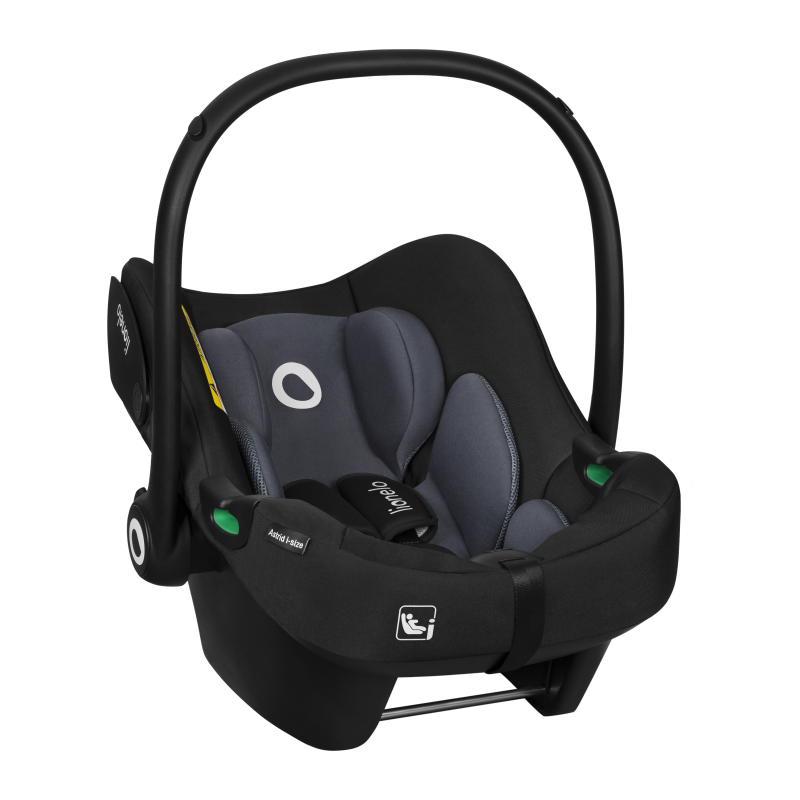 Lionelo Astrid i-Size Black Grey - Автокрісло