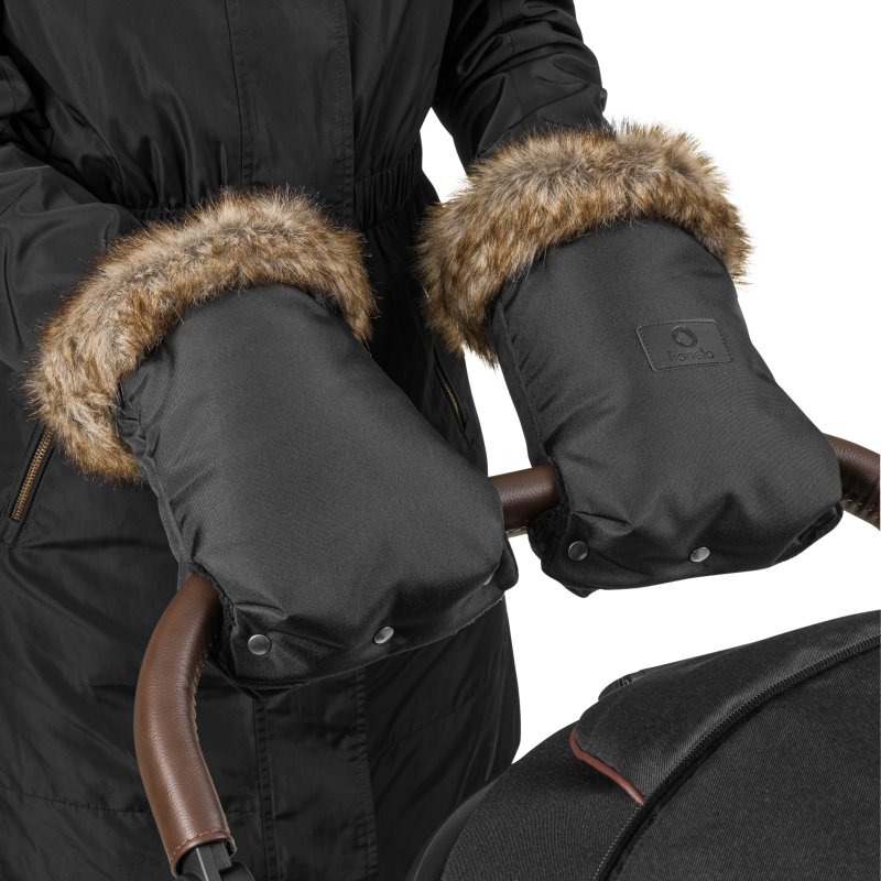 Рукавички для коляски Lionelo Handmuff Black