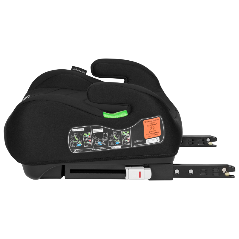 Lionelo Luuk Fix I-Size Black Carbon